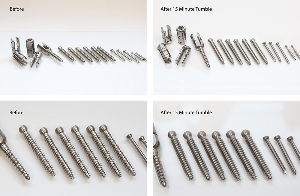 Test Screws Before and After