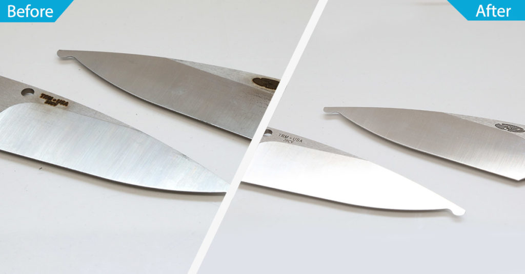 Knife Deburring and Polishing