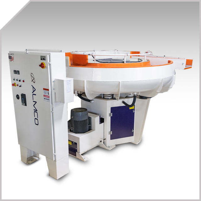 This industrial tumbling machine can accommodate a wide array of industries.