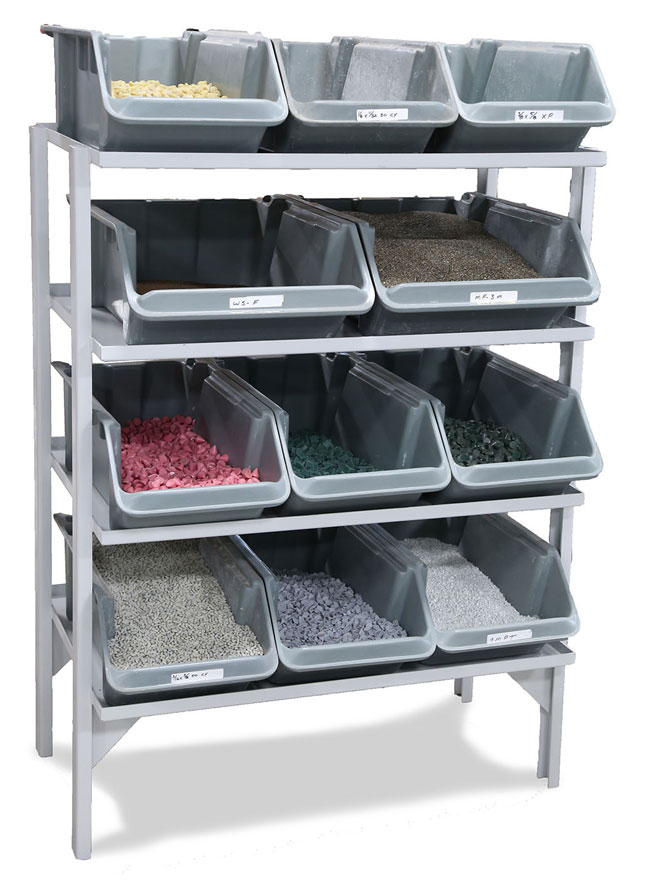 Media Storage Rack - Mass Finishing, Inc.