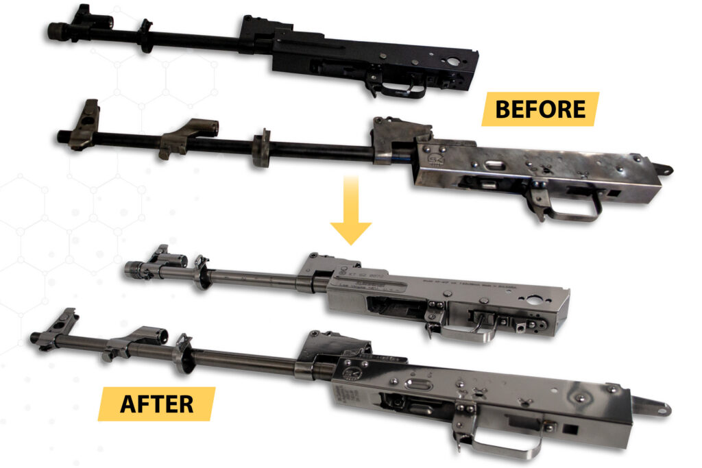 Outdoor Sporting Equipment SK Custom Gun Parts Finishing and Polishing