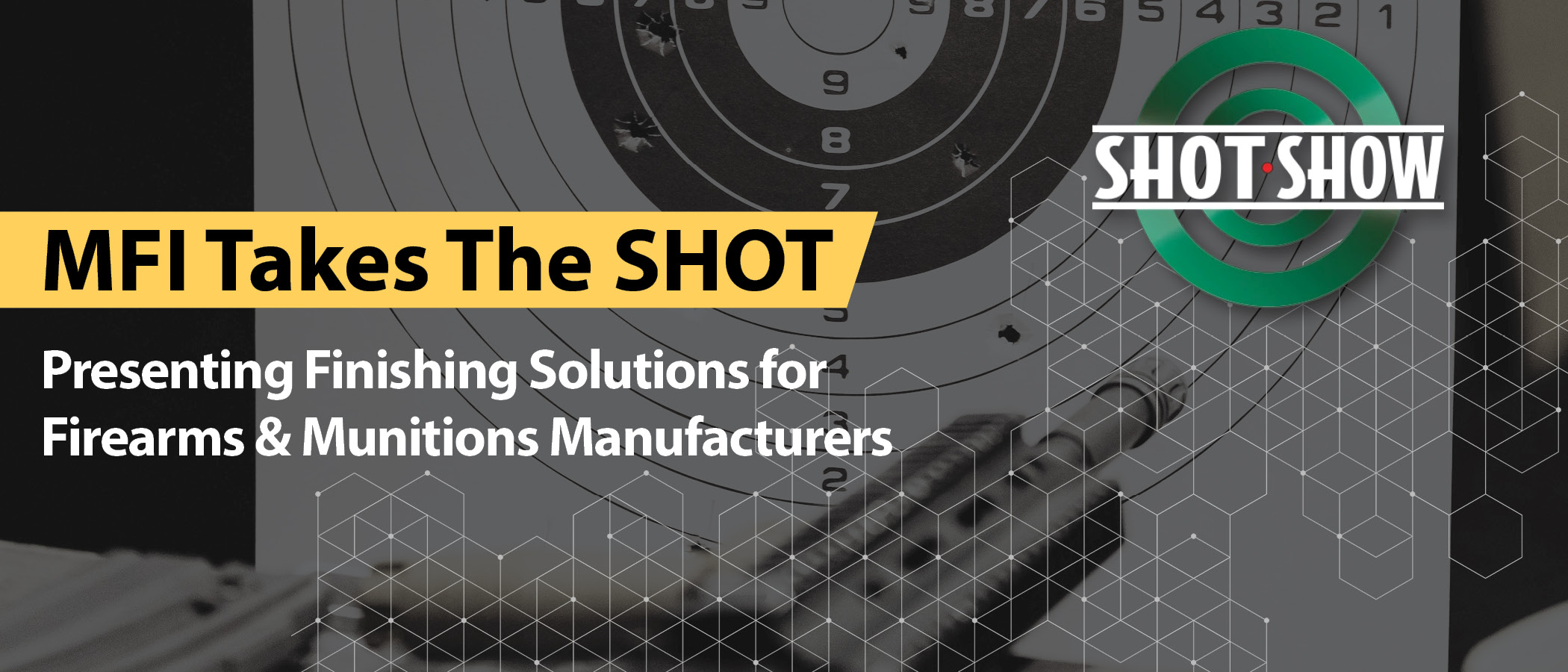 MFI Attends the SHOT Show and Presents Finishing Solutions to Firearms and Munition Manufacturers