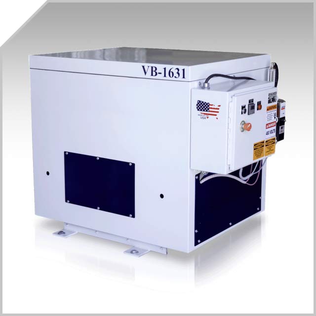 This industrial tumbling machine can accommodate a wide array of industries.