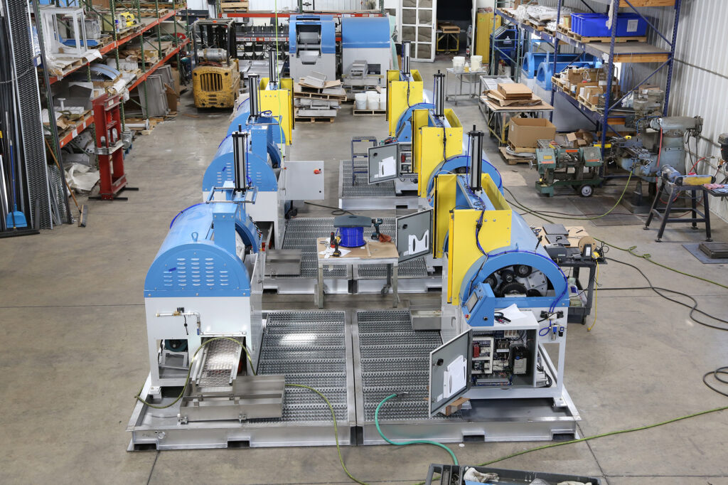 Mass Finishing Machine Production Warehouse
