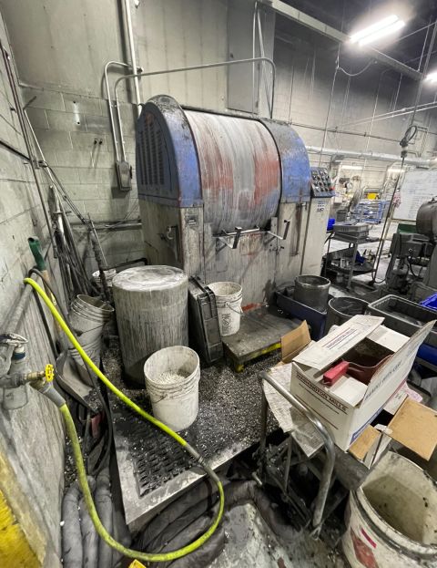 Mass Finishing Before Refurbishment