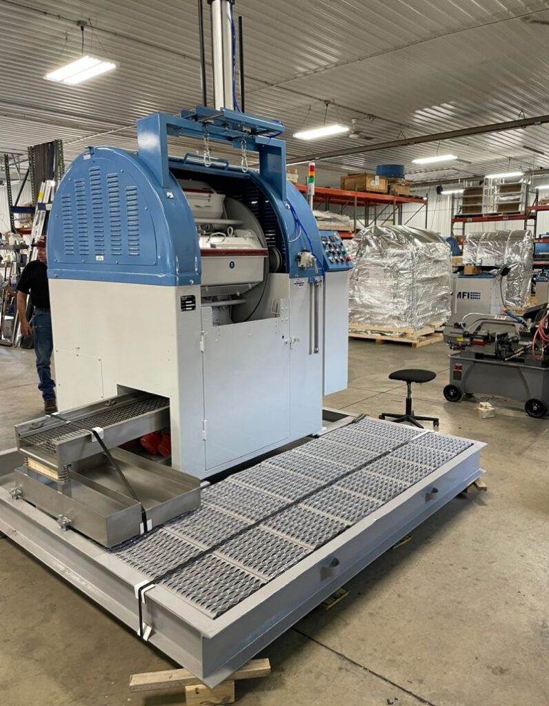 Mass Finishing After Refurbishment