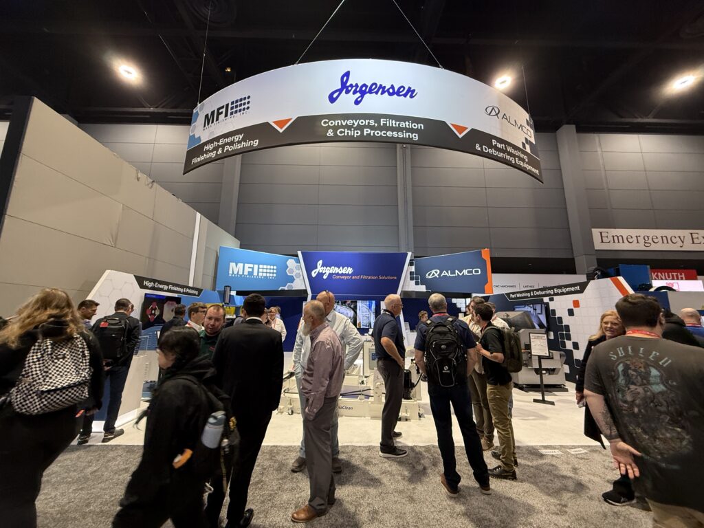 IMTS 2026 Mass Finishing Jorgensen and Almco Booth
